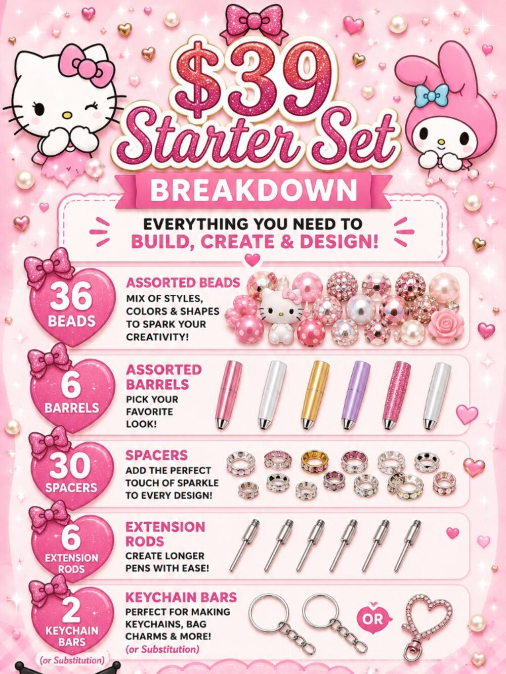 $39 Pen Building Starter Set